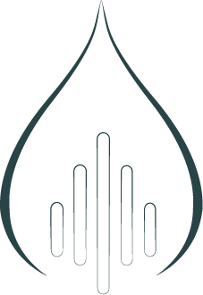 sound bars in a water droplet